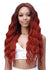 MORE VIEWS   BOBBI BOSS MISS ORIGIN DESIGNER MIX 12A WEAVE BUNDLE - NATURAL BEACH CURL 3PCS + 5" DEEP LACE CLOSURE (COMPLETE PACK) T1B / RED